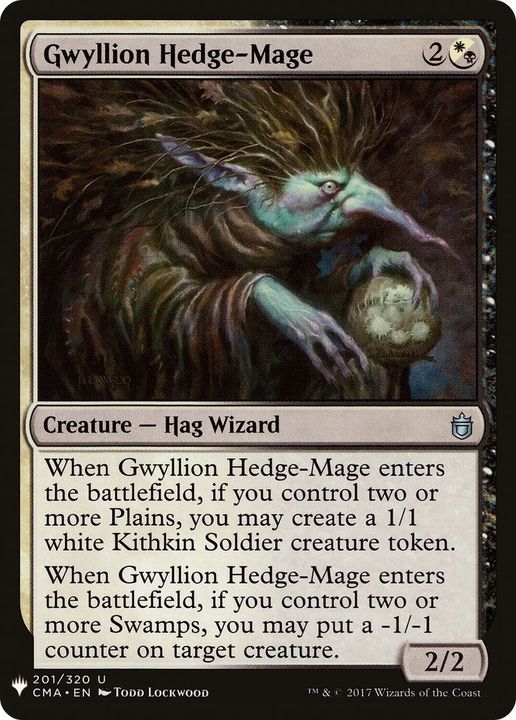 Gwyllion Hedge-Mage in the group Magic the Gathering / Sets / The List at Proxyprinters.com (29764)