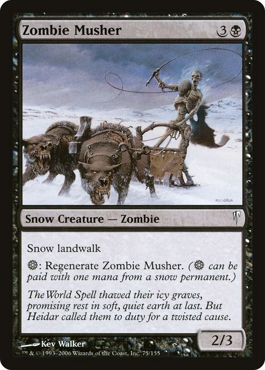 Zombie Musher in the group Magic the Gathering / Types / Creatures / Zombie at Proxyprinters.com (29768)