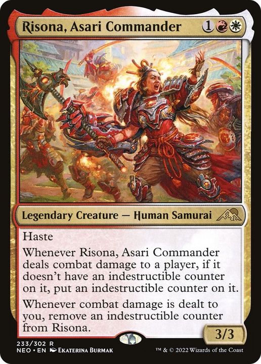 Risona, Asari Commander in the group Magic the Gathering / Types / Colors / Multicolors / R, W at Proxyprinters.com (29784)