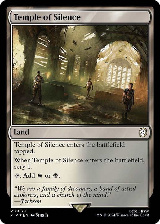 Temple of Silence in the group Magic the Gathering / Types / Colors / Colorless at Proxyprinters.com (29794)