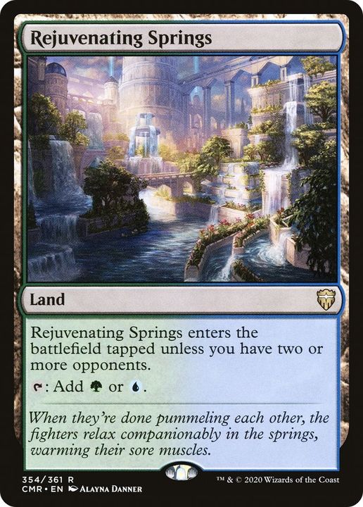 Rejuvenating Springs in the group Magic the Gathering / Sets / Commander Legends at Proxyprinters.com (29797)