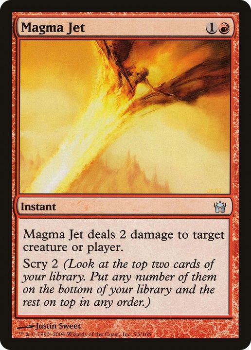 Magma Jet in the group Magic the Gathering / Types / Colors / Red at Proxyprinters.com (29803)