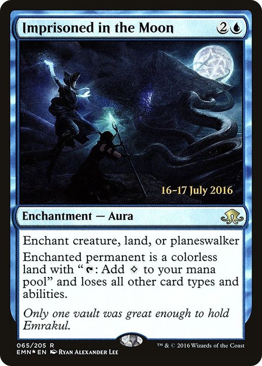 Imprisoned in the Moon in the group Magic the Gathering / Types / Colors / Blue at Proxyprinters.com (29813)