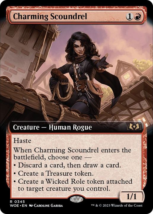 Charming Scoundrel in the group Magic the Gathering / Types / Creatures / Human at Proxyprinters.com (29826)