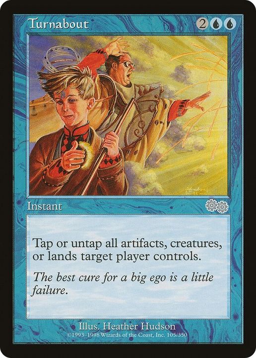 Turnabout in the group Magic the Gathering / Types / Colors / Blue at Proxyprinters.com (29837)