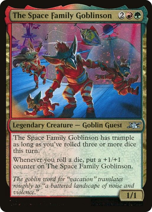 The Space Family Goblinson in the group Magic the Gathering / Types / Colors / Multicolors / G, R at Proxyprinters.com (29839)