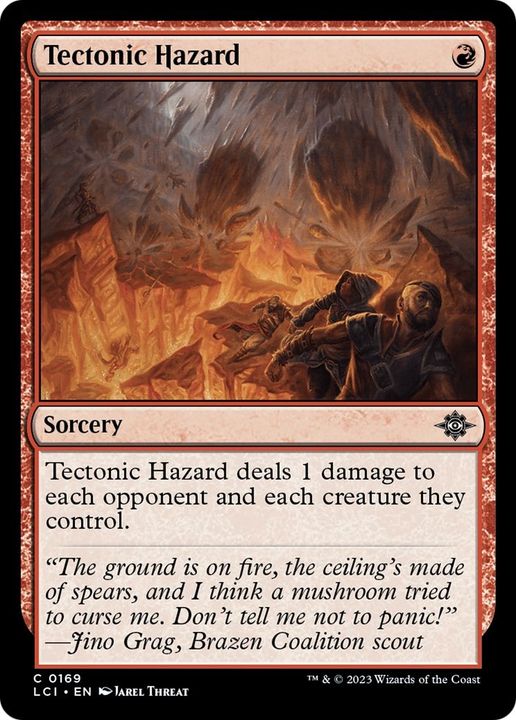 Tectonic Hazard in the group Magic the Gathering / Types / Colors / Red at Proxyprinters.com (29845)