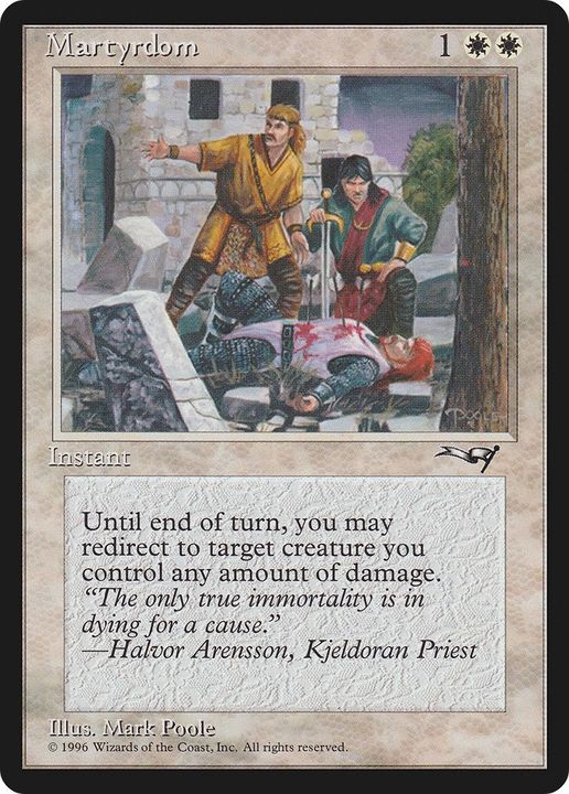 Martyrdom in the group Magic the Gathering / Sets / Alliances at Proxyprinters.com (2986)