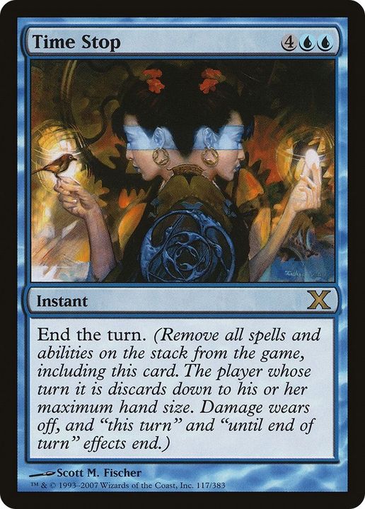 Time Stop in the group Magic the Gathering / Types / Colors / Blue at Proxyprinters.com (29880)