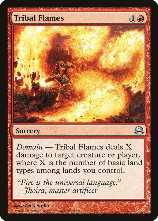 Tribal Flames in the group Magic the Gathering / Sets / Modern Masters 2015 Tokens at Proxyprinters.com (2990)