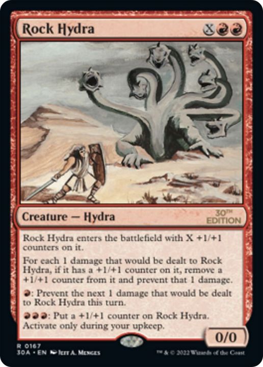 Rock Hydra in the group Magic the Gathering / Types / Colors / Red at Proxyprinters.com (29930)