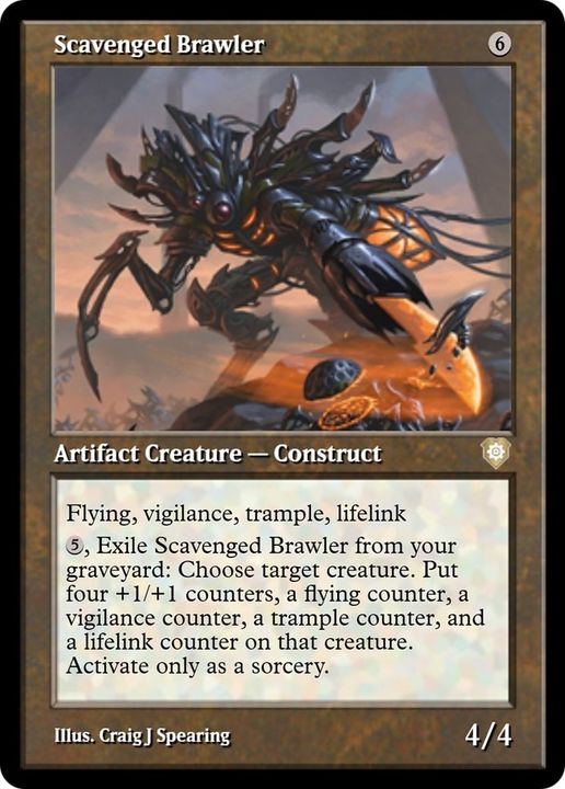 Scavenged Brawler in the group Magic the Gathering / Types / Colors / Colorless at Proxyprinters.com (29953)