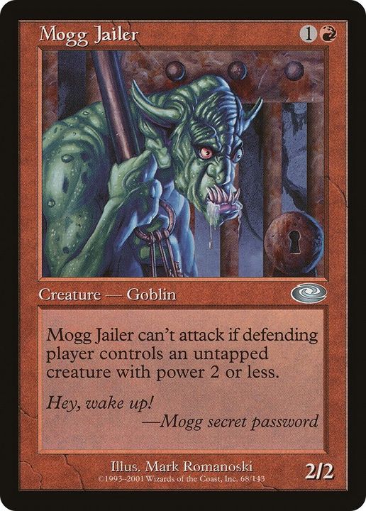 Mogg Jailer in the group Magic the Gathering / Sets / Planeshift at Proxyprinters.com (29957)