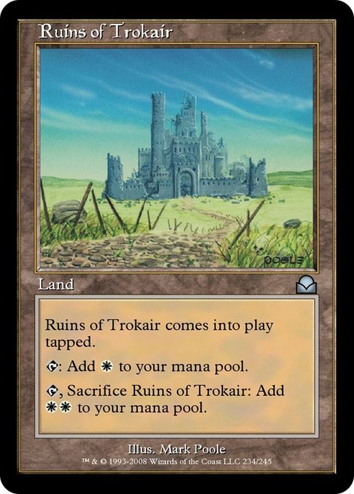 Ruins of Trokair in the group Magic the Gathering / Types / Colors / Colorless at Proxyprinters.com (29974)