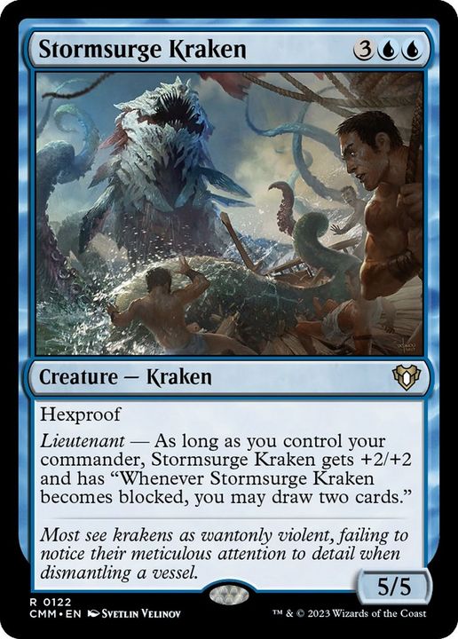 Stormsurge Kraken in the group Magic the Gathering / Sets / Commander Masters at Proxyprinters.com (29977)