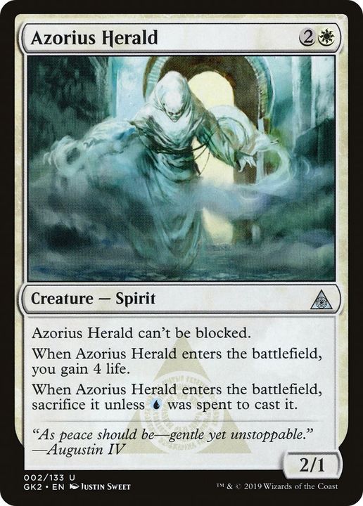 Azorius Herald in the group Magic the Gathering / Types / Colors / White at Proxyprinters.com (29979)