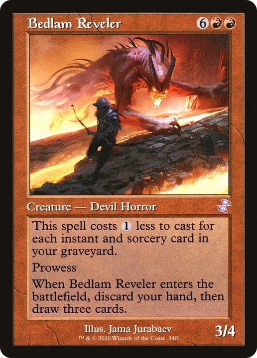 Bedlam Reveler in the group Magic the Gathering / Types / Colors / Red at Proxyprinters.com (29995)