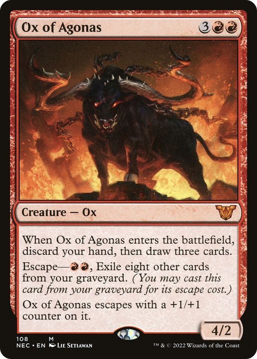 Ox of Agonas in the group Magic the Gathering / Types / Colors / Red at Proxyprinters.com (300)