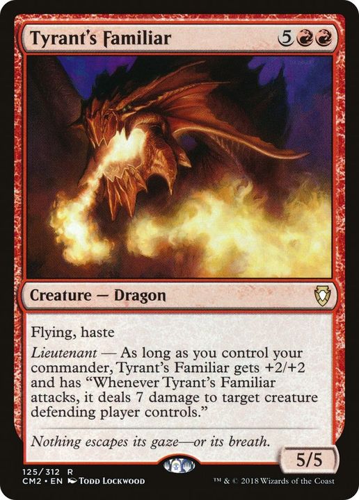 Tyrant's Familiar in the group Magic the Gathering / Types / Colors / Red at Proxyprinters.com (3000)