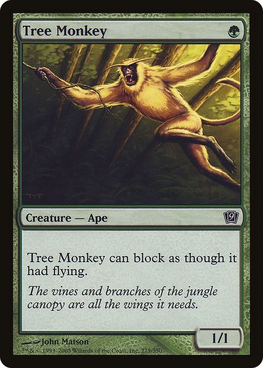 Tree Monkey in the group Magic the Gathering / Types / Colors / Green at Proxyprinters.com (30003)