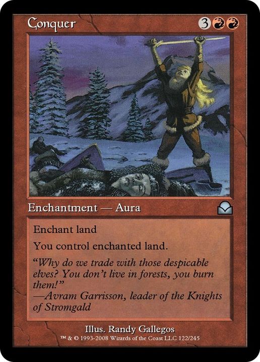 Conquer in the group Magic the Gathering / Types / Colors / Red at Proxyprinters.com (3003)