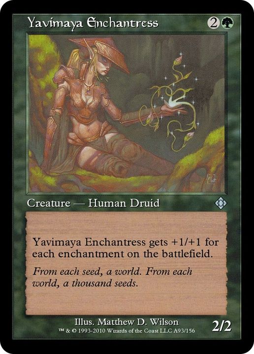 Yavimaya Enchantress in the group Magic the Gathering / Sets / Magic Origins Promos at Proxyprinters.com (30049)