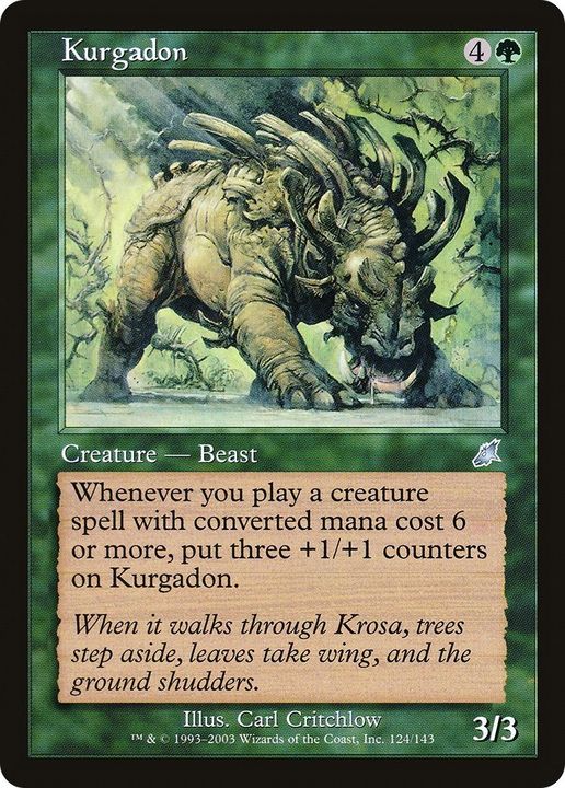 Kurgadon in the group Magic the Gathering / Sets / Scourge at Proxyprinters.com (30070)