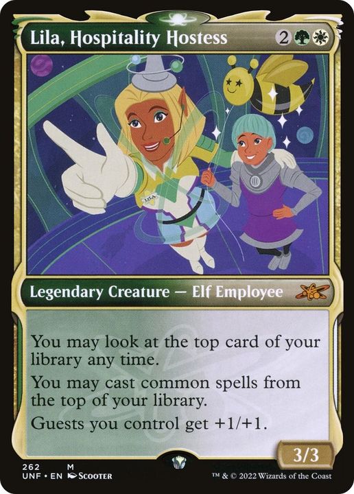 Lila, Hospitality Hostess in the group Magic the Gathering / Types / Colors / Multicolors / G, W at Proxyprinters.com (30072)