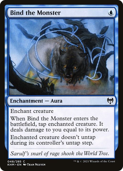 Bind the Monster in the group Magic the Gathering / Types / Colors / Blue at Proxyprinters.com (3011)