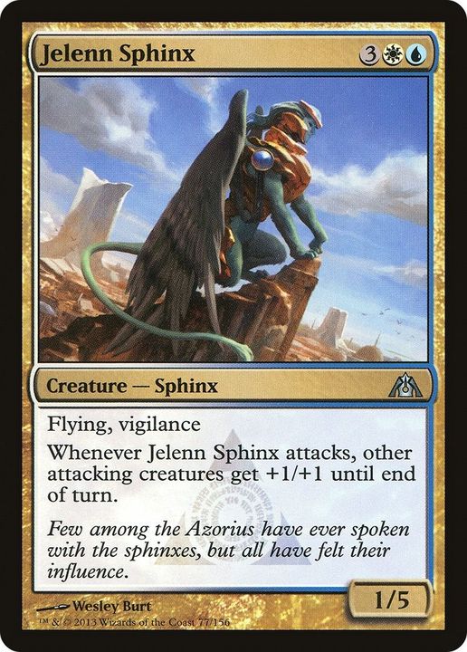 Jelenn Sphinx in the group Magic the Gathering / Sets / Dragon's Maze at Proxyprinters.com (30298)