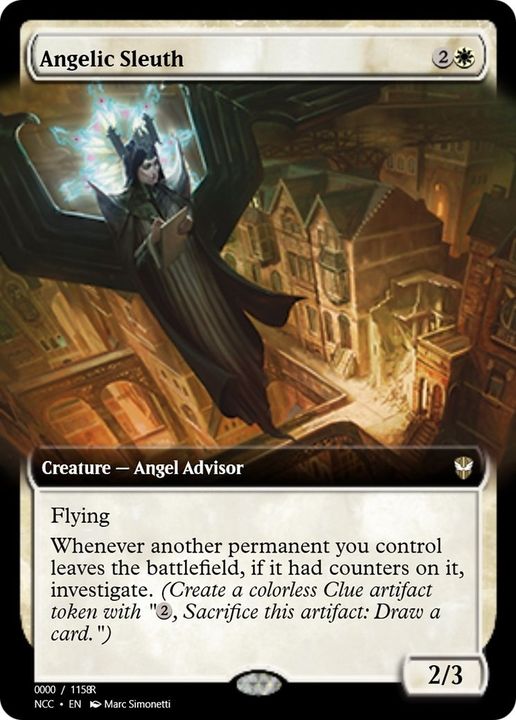 Angelic Sleuth in the group Magic the Gathering / Types / Colors / White at Proxyprinters.com (303)