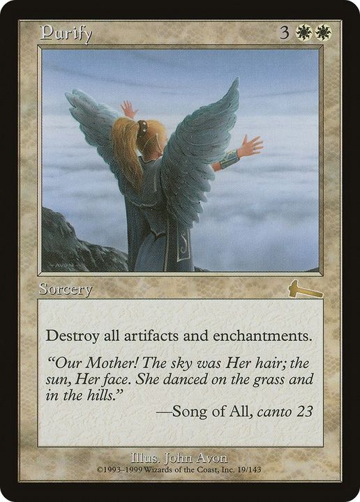 Purify in the group Magic the Gathering / Types / Colors / White at Proxyprinters.com (30307)