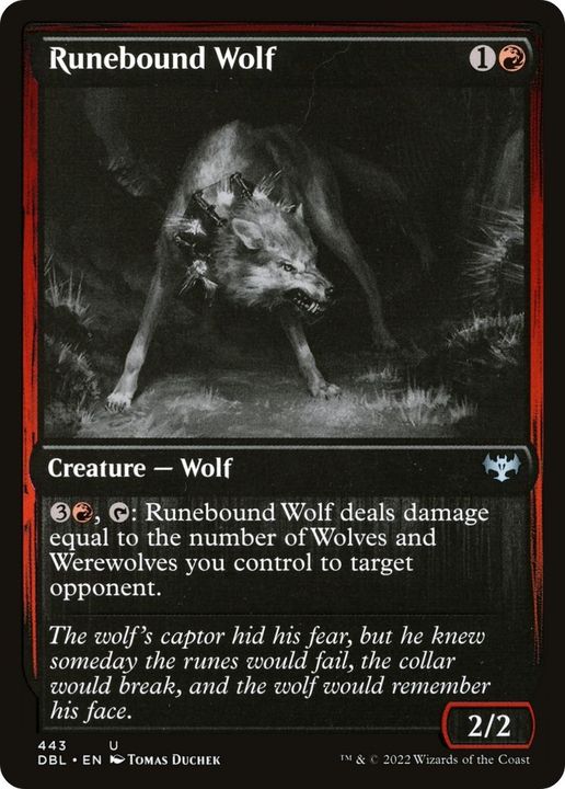 Runebound Wolf in the group Advanced search at Proxyprinters.com (30318)