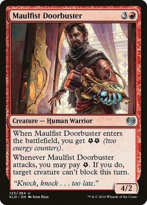 Maulfist Doorbuster in the group Magic the Gathering / Types / Creatures / Warrior at Proxyprinters.com (30361)