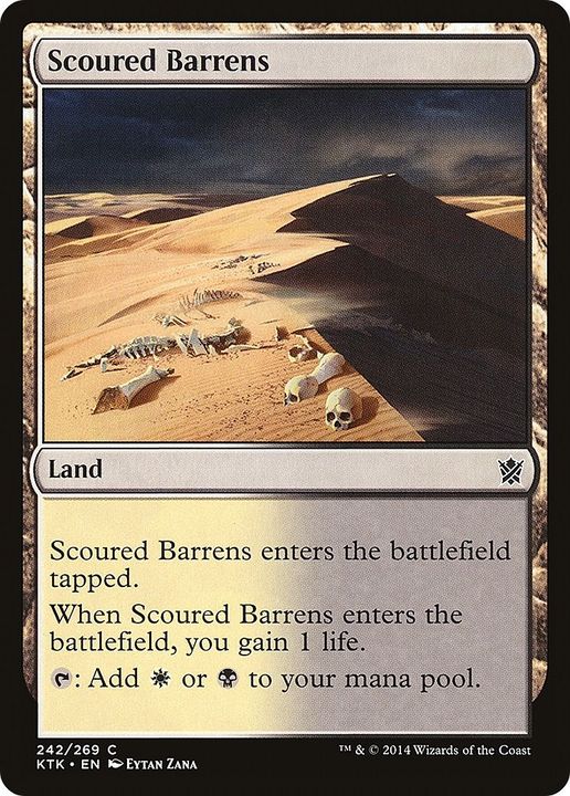 Scoured Barrens in the group Magic the Gathering / Types / Colors / Colorless at Proxyprinters.com (3038)