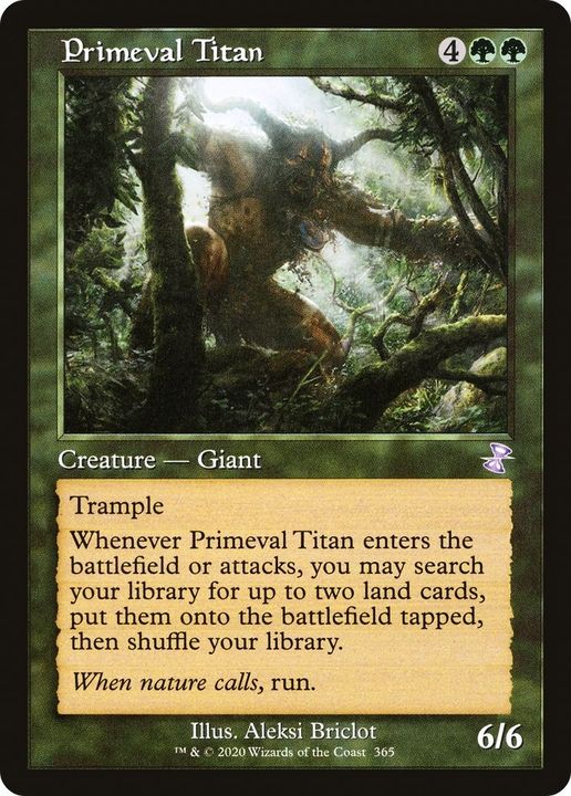 Primeval Titan in the group Advanced search at Proxyprinters.com (30380)