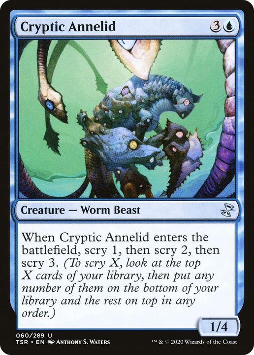 Cryptic Annelid in the group Magic the Gathering / Types / Colors / Blue at Proxyprinters.com (30384)