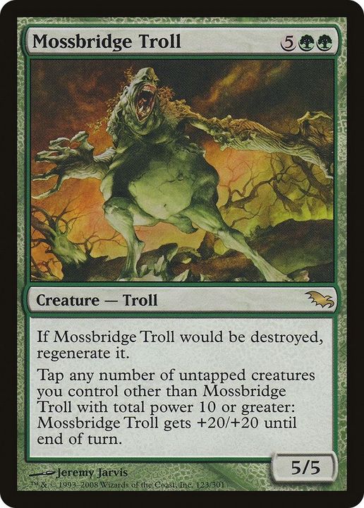 Mossbridge Troll in the group Magic the Gathering / Sets / Shadowmoor at Proxyprinters.com (30392)