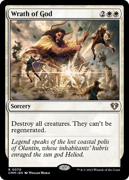 Wrath of God in the group Magic the Gathering / Types / Colors / White at Proxyprinters.com (30393)