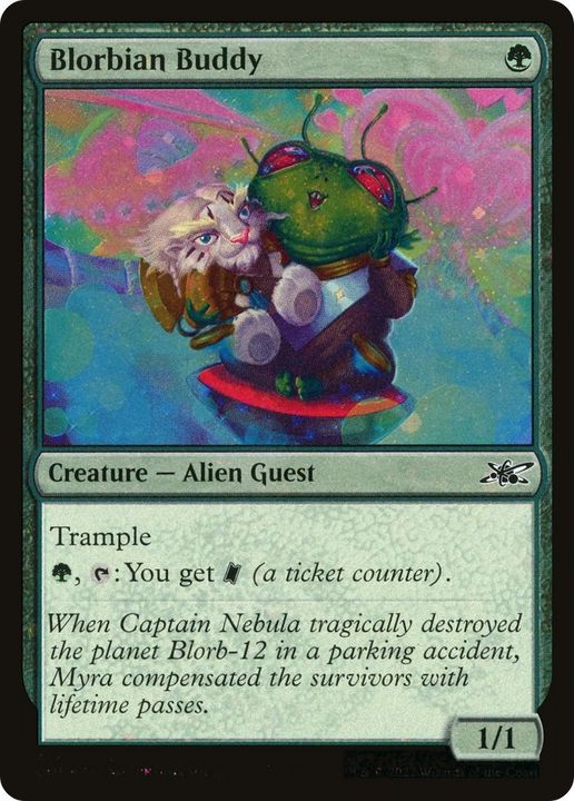 Blorbian Buddy in the group Magic the Gathering / Types / Colors / Green at Proxyprinters.com (30407)