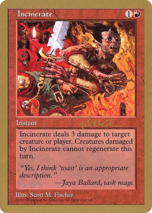 Incinerate in the group Singles at Proxyprinters.com (30410)