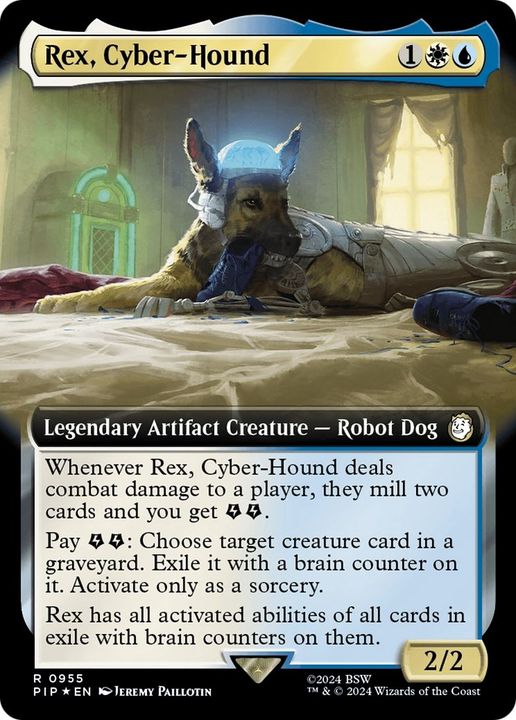 Rex, Cyber-Hound in the group Magic the Gathering / Sets / Fallout at Proxyprinters.com (30429)