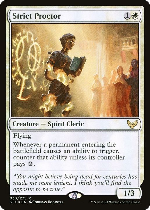 Strict Proctor in the group Magic the Gathering / Types / Colors / White at Proxyprinters.com (3043)