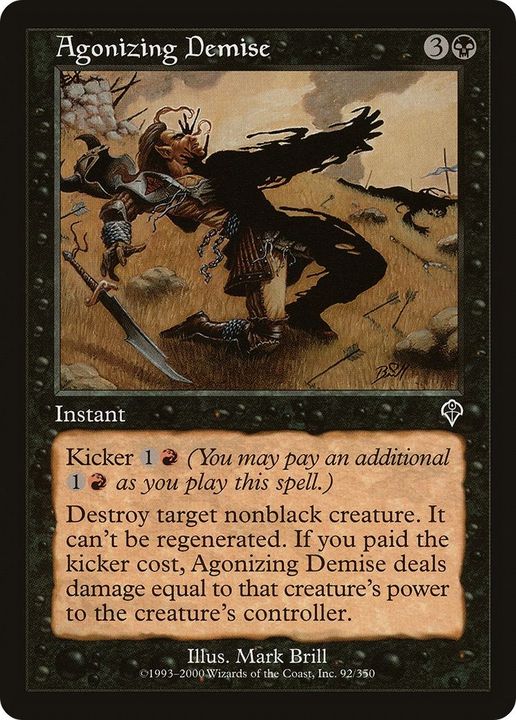 Agonizing Demise in the group Magic the Gathering / Sets / Invasion at Proxyprinters.com (30430)