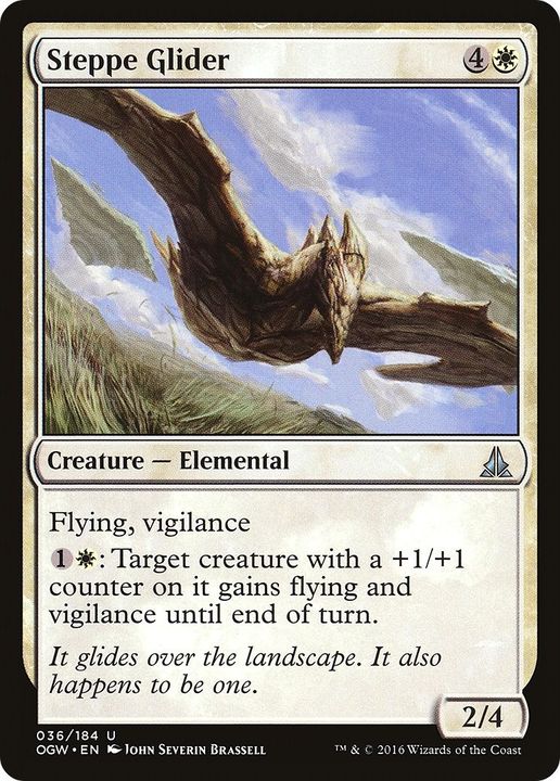 Steppe Glider in the group Magic the Gathering / Types / Colors / White at Proxyprinters.com (30432)