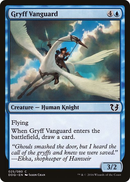 Gryff Vanguard in the group Magic the Gathering / Sets / Duel Decks: Blessed vs. Cursed at Proxyprinters.com (30436)