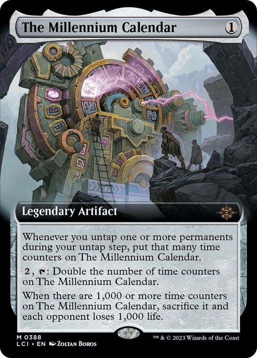 The Millennium Calendar in the group Magic the Gathering / Sets / The Lost Caverns of Ixalan at Proxyprinters.com (30442)