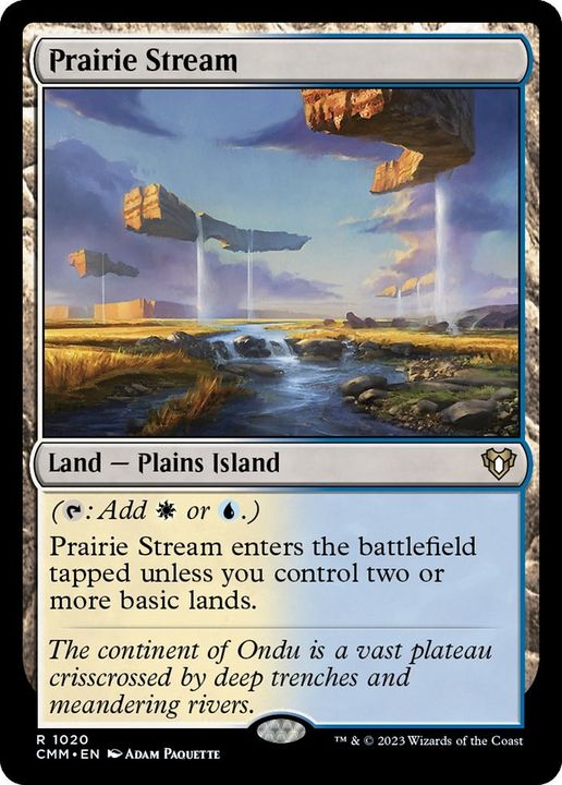 Prairie Stream in the group Magic the Gathering / Sets / Commander Masters at Proxyprinters.com (30452)