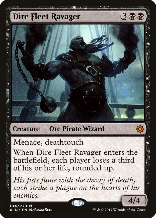 Dire Fleet Ravager in the group Magic the Gathering / Types / Creatures / Wizard at Proxyprinters.com (30479)