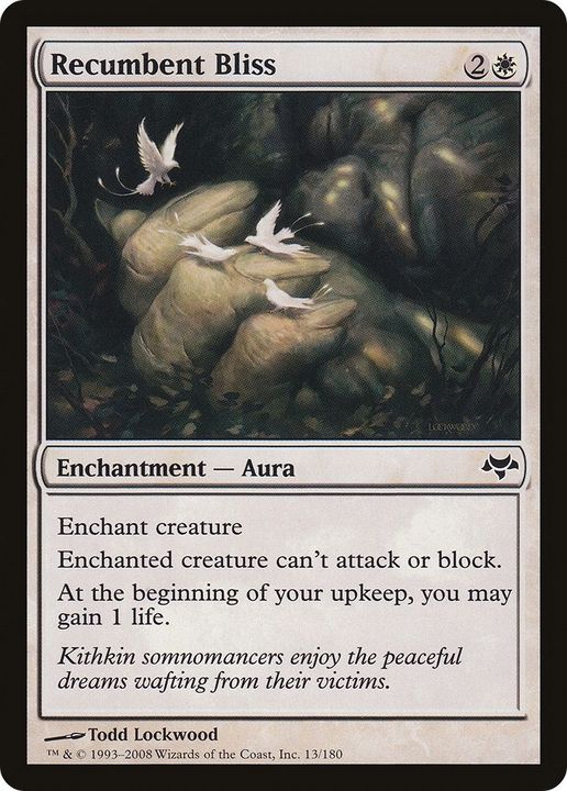 Recumbent Bliss in the group Magic the Gathering / Types / Colors / White at Proxyprinters.com (30485)